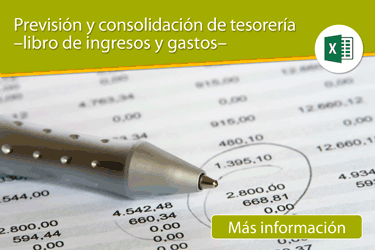 Plantilla de Excel de previsión de tesorería –cobros y pagos–